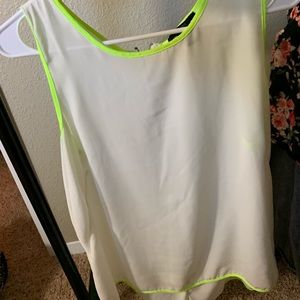 Forever 21 zipper blouse